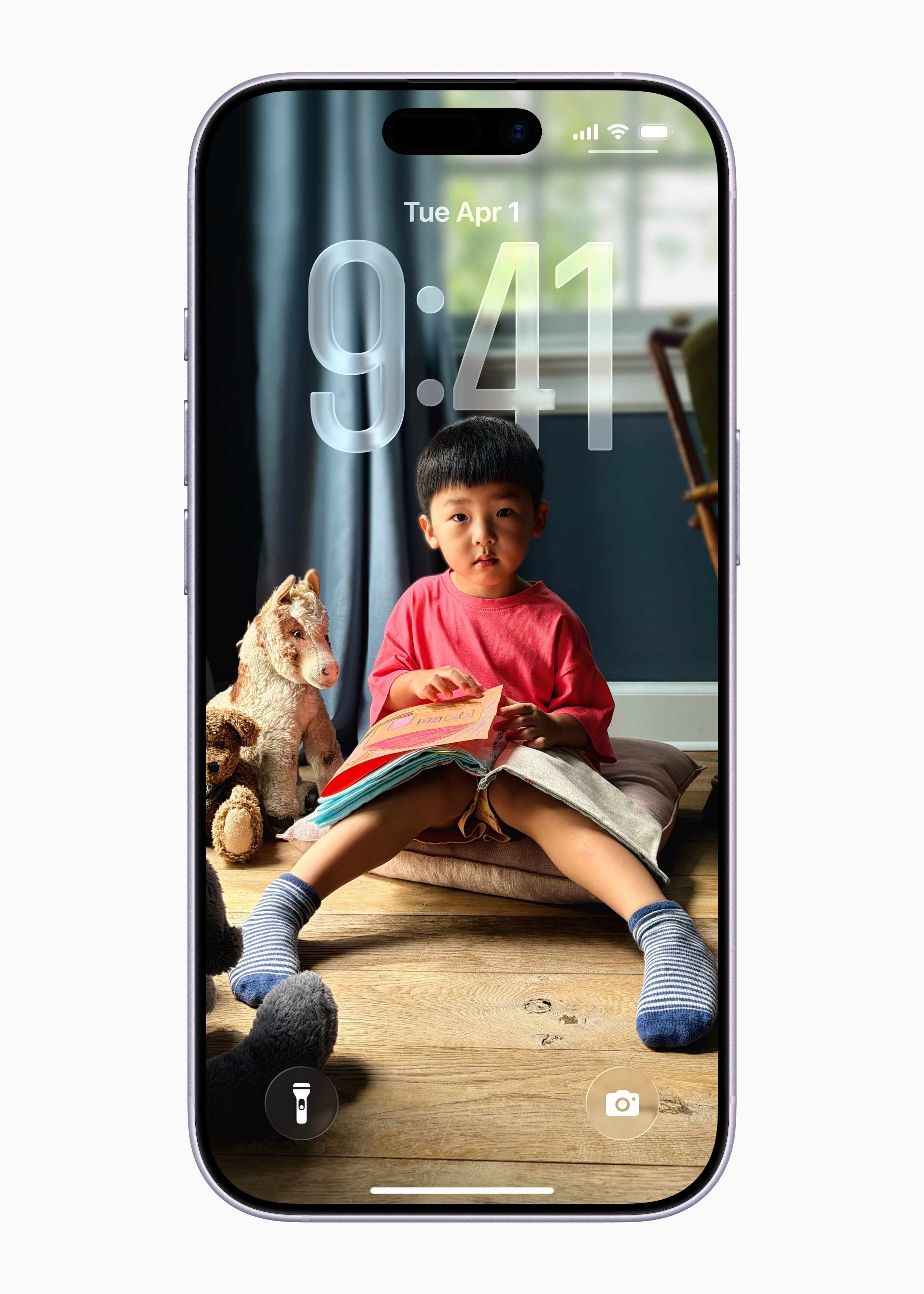 iPhone 17 angled view